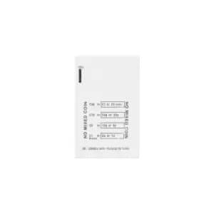 Image of Purely Everyday Polypost Wallet Clear BX5000 95X90 Coin Bag - Box of 5000