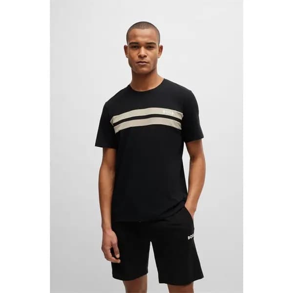 Image of Boss HBW Balance Tee Sn42 Pyjama Short Sleeve Tops Small Black 54539603350