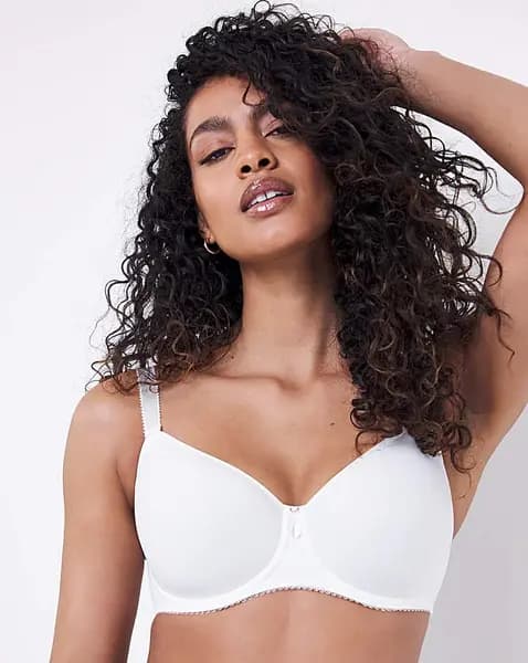 Image of Fantasie Fantasie Rebecca Moulded Spacer Bra White Female 40FF SP84131