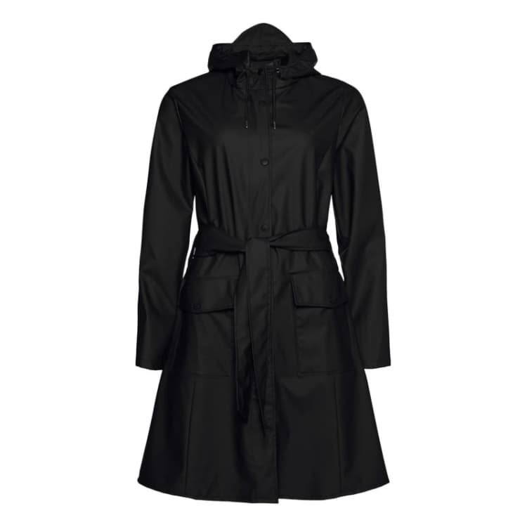 Image of Rains Curve Jacket - Black M
