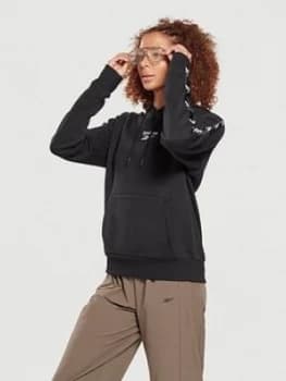 Image of Reebok Training Essentials Tape Pack Hoodie - Black, Size XS, Women