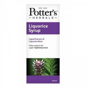 Image of Potters Herbals Liquorice Syrup 135ml