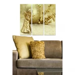Image of MDF116361475 Multicolor Decorative MDF Painting (3 Pieces)