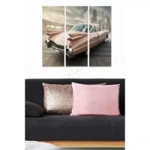 Image of MDF2505585 Multicolor Decorative MDF Painting (3 Pieces)