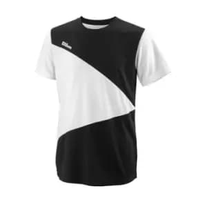 Image of Wilson Triangle Crew T Shirt Juniors - Black