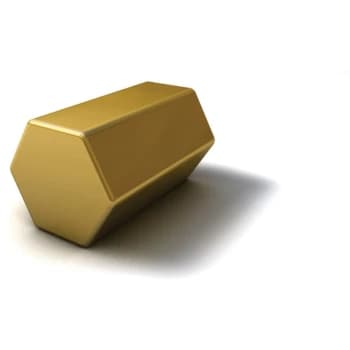 Image of 15MM X 500MM Brass Hexagon Bar CW614N/CZ121 - 5 Pce