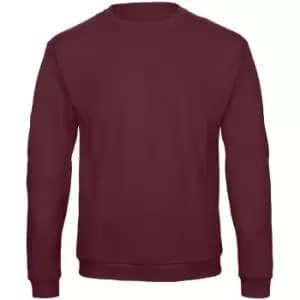 Image of B&C Adults Unisex ID. 202 50/50 Sweatshirt (2XL) (Burgundy)