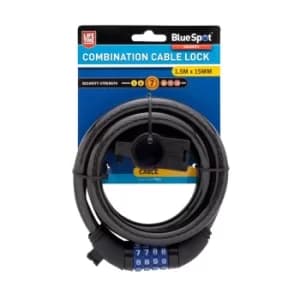 Image of 1.5M X 15MM Combination Cable Lock