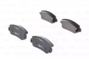 Image of Bosch 0986424098 BP041 Brake Pad Set Disc Brake Front Axle