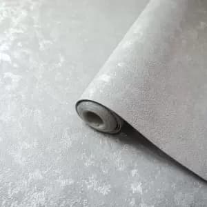Image of Holden Decor Statement Sequin Silver Effect Smooth Wallpaper
