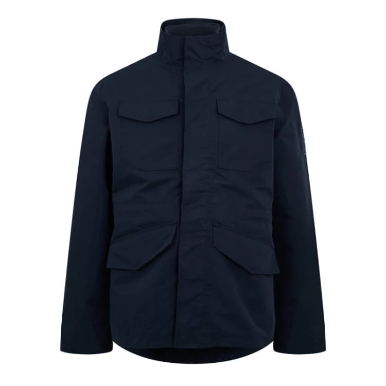 Image of Timberland Mens Weather Resistant 3-in-1 Field Jacket Dark Sapphire male M