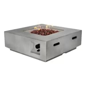 Image of Royal Fire Lanzarote Grc Square Gas Fire Pit