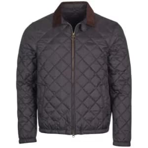 Image of Barbour Mens Vital Quilted Jacket Navy Small
