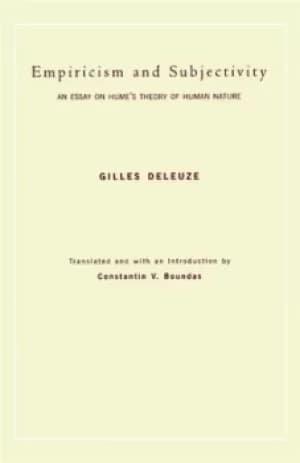 Image of Empiricism and subjectivity by Gilles Deleuze