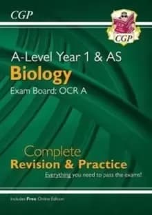 Image of A-Level Biology: OCR A Year 1 & AS Complete Revision & Practice with Online Edition