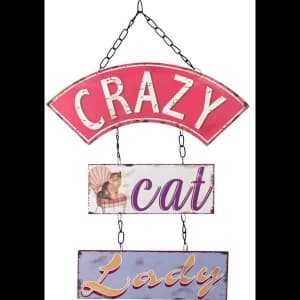 Image of Crazy Cat Lady Wall Art