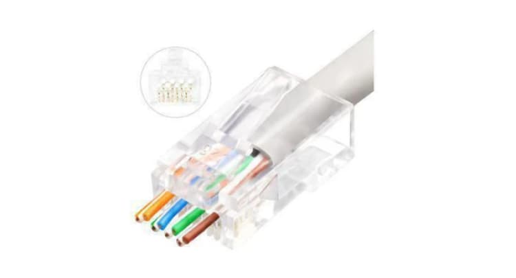 Image of Lanview LVN125306 wire connector RJ45 Transparent