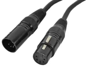 Image of 5 Pin XLR To XLR DMX Cable 6M