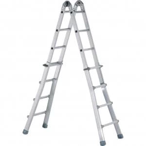 Image of Zarges Z600 Industrial Telescopic Combination Ladder 6.4m