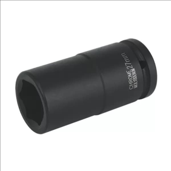 Image of Genuine SEALEY IS3427D Impact Socket 27mm Deep 3/4Sq Drive
