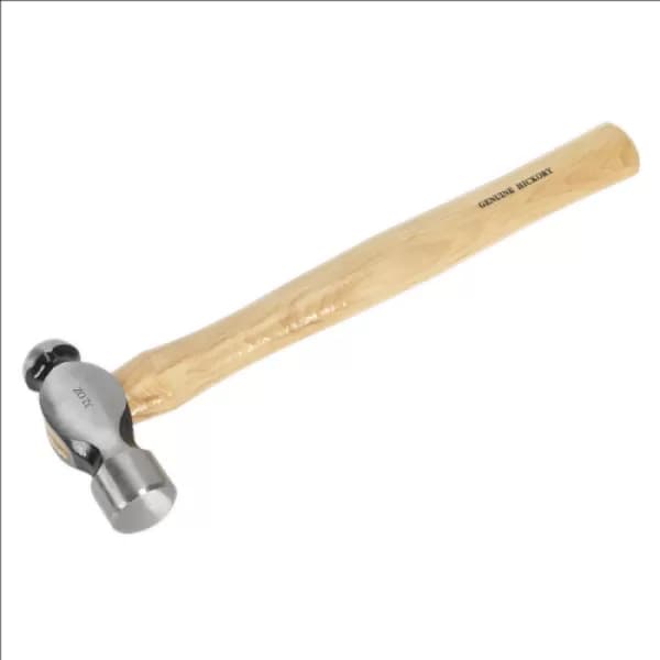 Image of Genuine SEALEY BPH32 Ball Pein Hammer 2lb Hickory Shaft