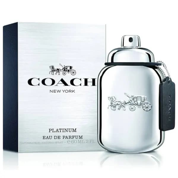 Image of Coach Platinum Eau de Parfum For Him 60ml