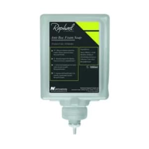 Image of Raphael 1000ml Antibac Foam Soap Cartridges (Pack of 6) SOABARA