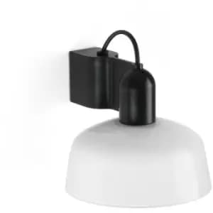 Image of Faro Tatawin White Dome Wall Lamp