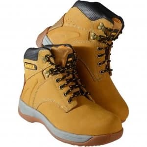 Image of DEWALT Mens Extreme 3 Wheat Safety Work Boots Honey Size 7