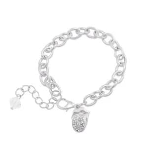 Image of The Rolling Stones - Crystal Tongue Bracelet