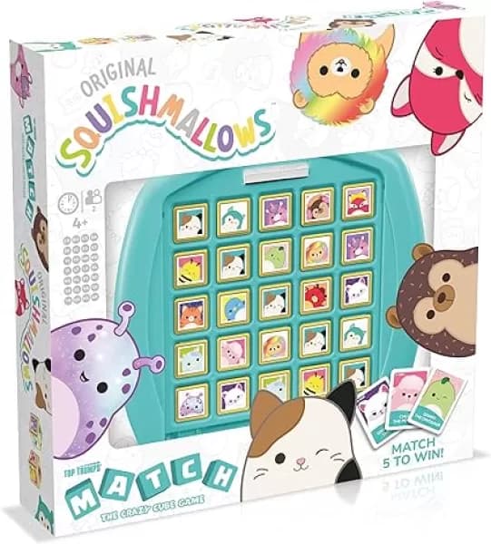 Image of Top Trumps Match Squishmallows Board Game