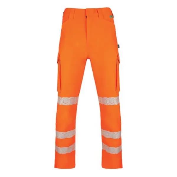 Image of Beeswift Envirowear Beeswift Envirowear High Visibility Trousers Orange 42T EWCTROR42T