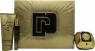 Image of Paco Rabanne Lady Million Fabulous Gift Set 80ml Eau de Parfum + 75ml Body Lotion + 10ml Eau De Parfum