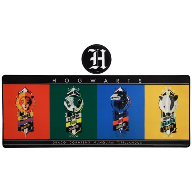 Image of Harry Potter XL Desk Pad & Coaster Set Multi unisex