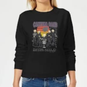Image of Star Wars Cantina Band At Spaceport Womens Sweatshirt - Black