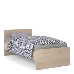 Image of Naia Single Bed 3ft (90X190) Jackson Hickory Oak Effect Structure