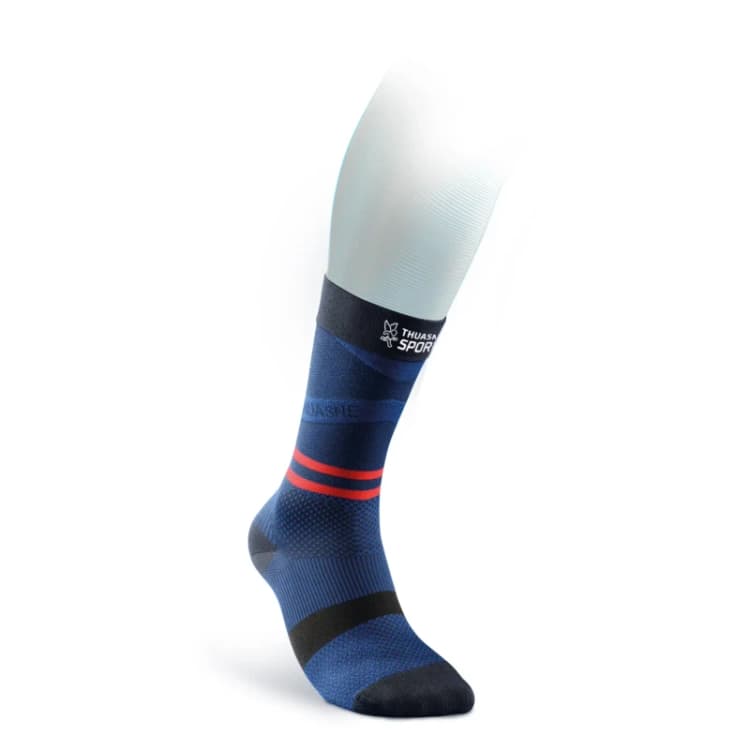 Image of Chaussettes Thuasne Mi-hautes Up Activ Gris Unisex 39/42 S