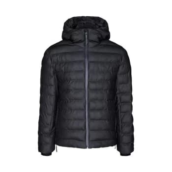 Image of Rains Trekker Hooded Jacket - Black
