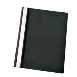 Image of Rapid Flat File Polypropylene A4 Black Pack of 25