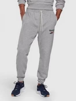 Image of Reebok Vector Jogger, Medium Grey Heather, Size XS, Men