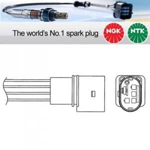 Image of NGK NTK Oxygen O2 Lambda Sensor LZA11-V2 LZA11V2 (1774)