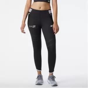 Image of New Balance London Edition Q Speed Ladies Running Tight - Black