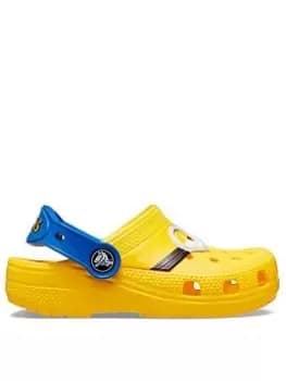 Image of Crocs Crocs Minions Clog, Yellow, Size 11 Younger