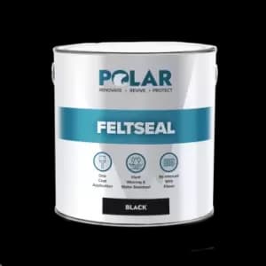 Image of Polar Specialist Coatings Polar FeltSeal 2.5 litre Black