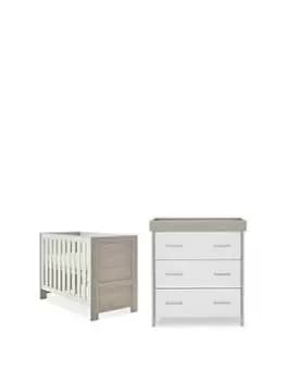 Image of Obaby Nika Mini Cot Bed & Changing Unit