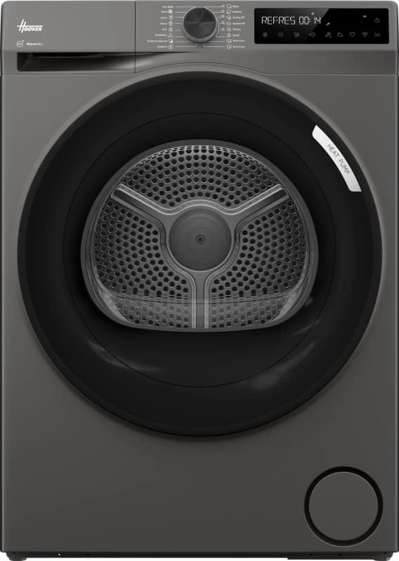 Image of Hoover Pro Dry Series 3 HBR 10N2BRX-80 WiFi Connected 10Kg Heat Pump Tumble Dryer - Graphite - A++ Rated