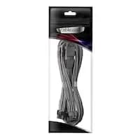 Image of CableMod RT-Series Pro ModMesh Sleeved 12VHPWR PCI-e Cable for ASUS and Seasonic (Carbon, 16-pin to Triple 8-pin, 600mm)