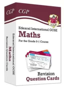 Image of New Grade 9-1 Edexcel International GCSE Maths Revision Question Cards by CGP Books