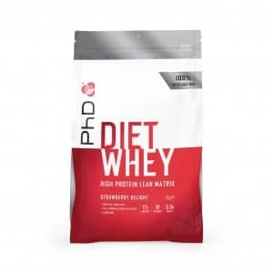 Image of PhD Nutrition Diet Whey Strawberry Delight 1kg