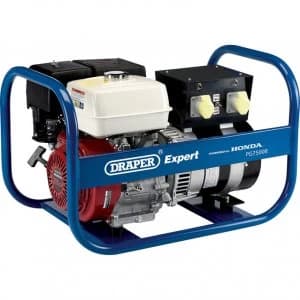 Image of Draper Expert PG7500R Petrol Generator Honda Engine 7.5Kva